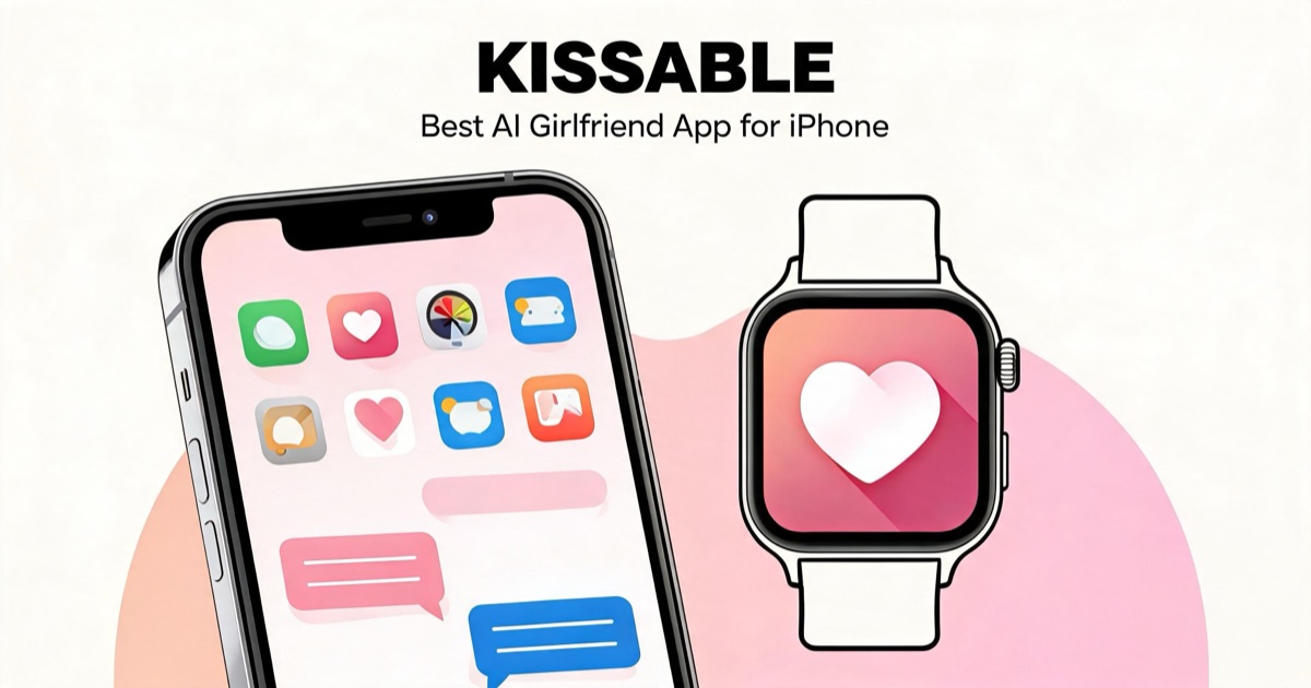 Best AI Girlfriend Apps for iPhone (2026) | Kissable